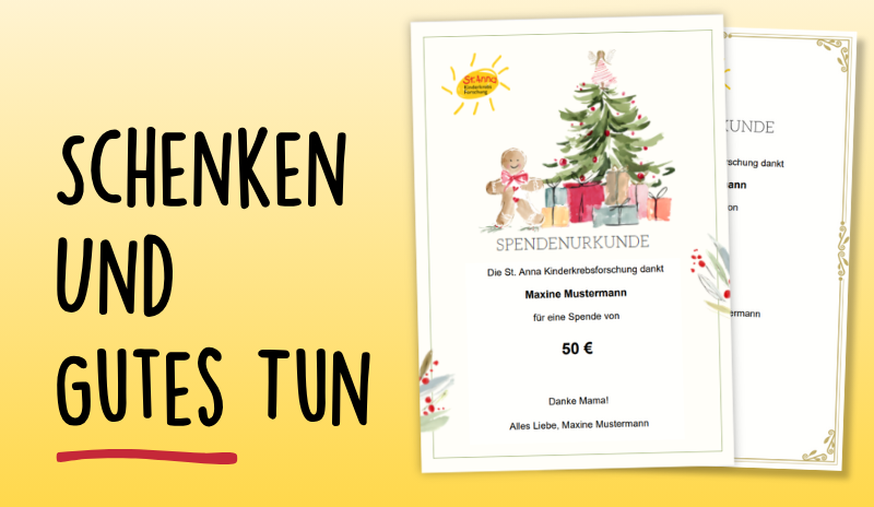 Banner Mobil Xmas Spendenurkunde